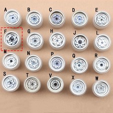 Anti-theft Type F Wheel Lock Lug Nut Key Socket Remover Tool For Audi A3-5 Q3-7