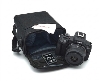 Canon EOS R50 schwarz + RF-S 18-45mm 4.5-6.3 IS STM Mundus Edition