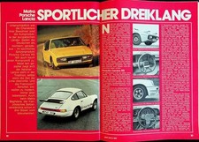 Sport Auto 04/1974 Porsche 911 Carrera RS 3.0 mit 230PS besser als...?