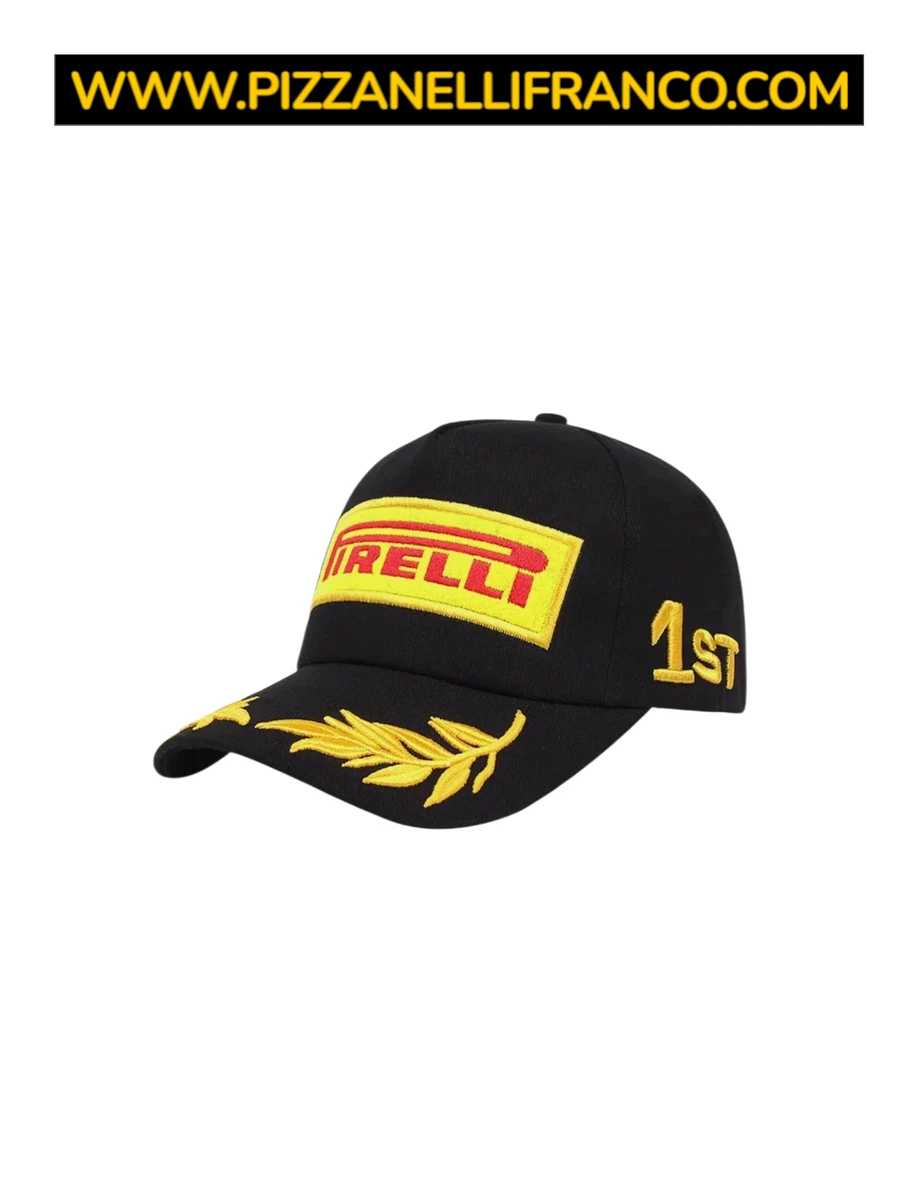 Berretto Baseball Pirelli Uomo Blu Regolabile | Tesa Curva Sportivo