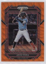 2023 Panini Prizm Orange Wave Prizm 14/50 Arol Vera #62 10j6