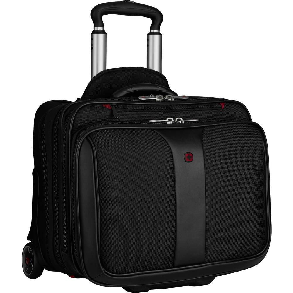 Mallette de pilote Wenger Patriot en nylon balistique noir pour ordinateur 15.6 pouces