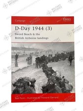 WW2 British D-Day '44 Airborne Landings Osprey Campaign 105 livre broché neuf
