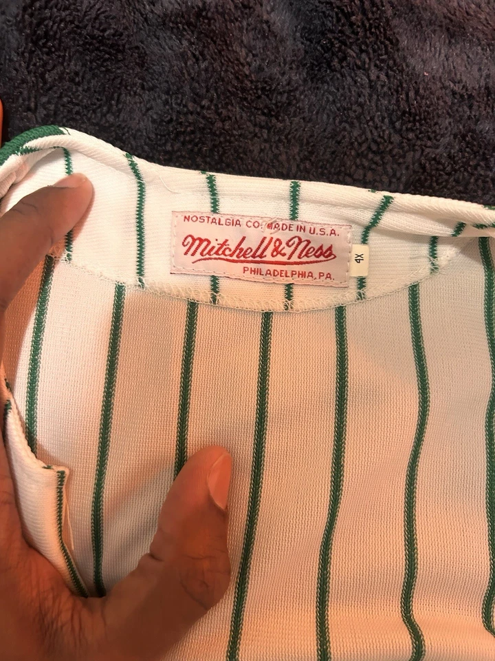 Camiseta deportiva vintage Mitchell & Ness auténtica Phillies St Pats Mike Schmidt 20 4XL Foto 2 de 4