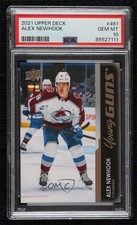 2021-22 Upper Deck Series 2 Young Guns Alex Newhook #461 PSA 10 GEM MT 08m1