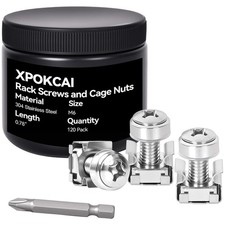 Complete Stainless Steel Rack Screws and Nuts...