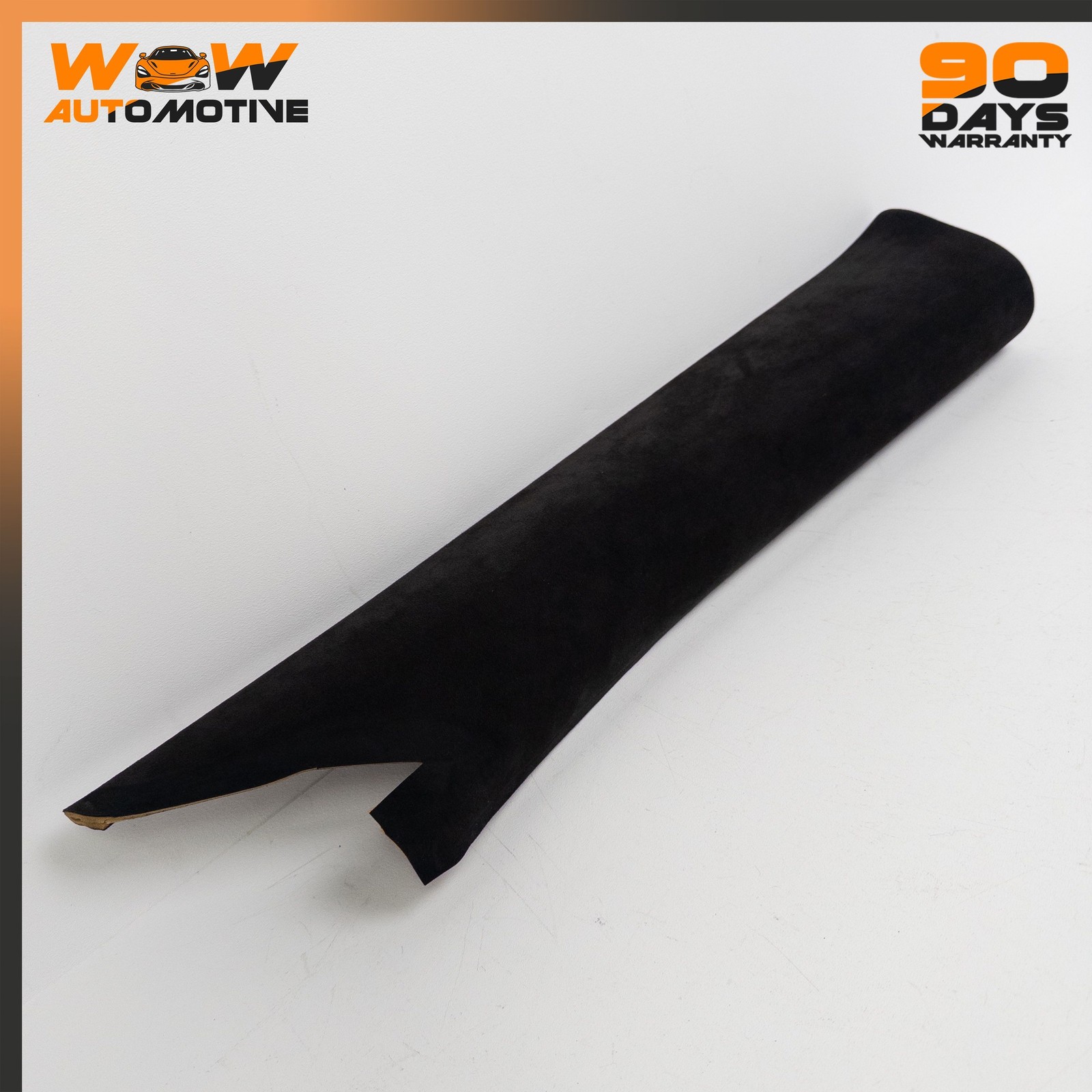 08-19 MASERATI GRANTURISMO S FRONT RIGHT WINDSHIELD A PILLAR COVER TRIM BLACK OE