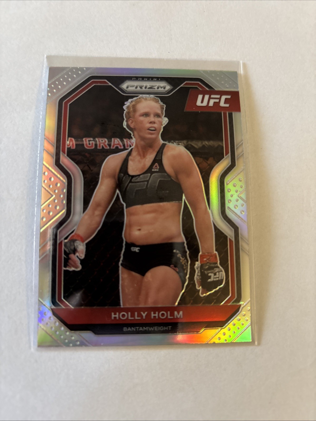 2021 Panini Prizm UFC - Holly Holm #4 Silver Prizm