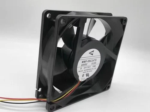1PCS Mitsubishi MMF-09C24TS YM4 9025 DC24V 0.20A 9CM 3-Wire Inverter Cooling Fan