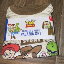 Toy story toddler two piece pajama set size 2T new Disney