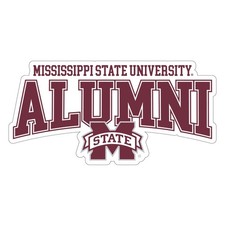 Mississippi State Bulldogs Laser Cut Alumni Vinyl Sticker/Magnet