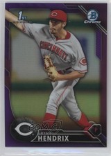 2016 Bowman Draft Chrome Picks Purple Refractor 67/250 Ryan Hendrix #BDC-56 0f8