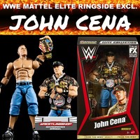 WWE Mattel Elite Ringside Exclusive John Cena Wrestling Figur Serie 9 Legends RA