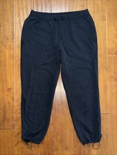 Lululemon Pace Breaker Jogger Pants Mens Large Black Athletic Sweatpants Stretch