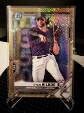2021 Bowman Chrome Prospects Gold Shimmer Refractor Ryan Vilade # /50 #BCP-68