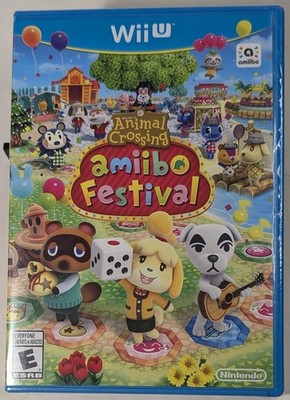 Animal Crossing: Amiibo Festival Nintendo Wii U Brand New Factory Sealed