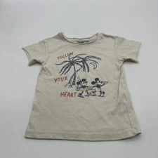 Disney Junk Food T-Shirt Youth Girl 3T Graphic Print White..#32308