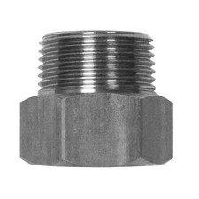 SANI-LAV N32S Hose Adapter,SS,3/4" x 3/4" 53PZ67