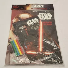 Star Wars The Force Awakens Activity Pack Paperback 2016 Coloring & Activity Pad