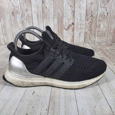 Adidas Ultraboost 4.0 DNA Womens Running Shoes Black Silver GZ3427 Size 5