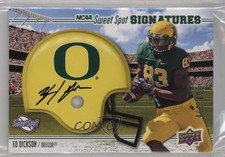 2010 Upper Deck NCAA Sweet Spot Rookie Signatures /350 Ed Dickson #147 Auto 3c7