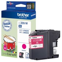 Original Brother LC-22U M Magenta Patrone Xl FüR Dcp J 785 Dw Mfc J 985 Dw Rot