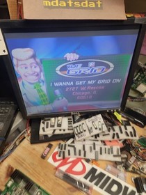 THE GRID PCB JAMMA ARCADE BOARD U53 SECURITY CHIP!!! MIDWAY 