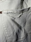 Off White Distressed Overalls By Judy blue Size 2xl — photo 7
