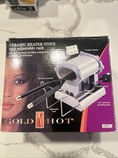 Gold 'N Hot Ceramic Heater Stove w/ Adjustable Rack Model GH 5000 NEW