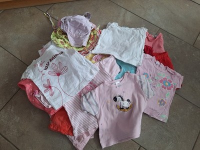 32 Teiliges Sommerpaket Gr.68 inclusive 5 Teile 50/56 + 5 Schwimmwind.