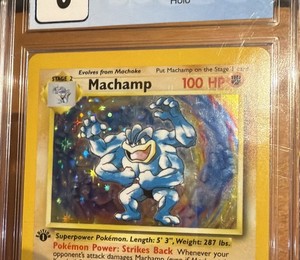 Machamp Pokemon Card 1st Edition | eBay