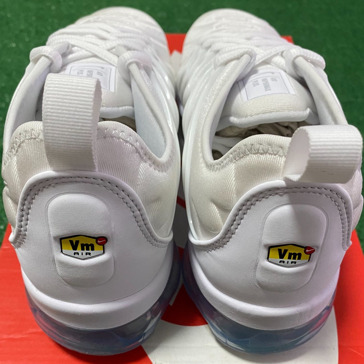 Size 8.5 - Nike Air VaporMax Plus White for sale online | eBay