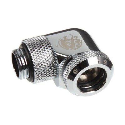 Bitspower International Bitspower BP-E90RML Brass Silver 1/4'' 90° Liquid