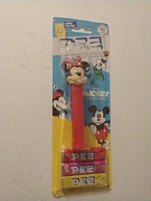 PEZ Disney Mickey  Friends Minnie Mouse Red Candy Dispenser Shelf Wear