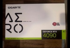 Gigabyte RTX 4090 Aero GPU With Box For Parts No Core  VRAM  AS IS 