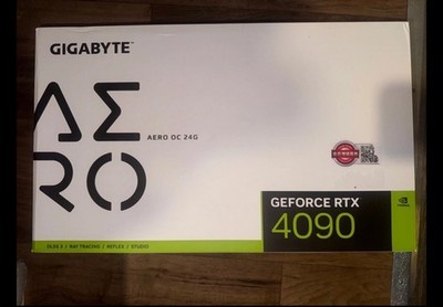 Gigabyte RTX 4090 Aero GPU With Box For Parts (No Core & VRAM)  *AS IS*