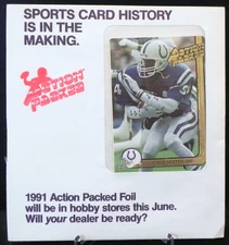 Jessie Hester 1991 Action Packed Card in PROMO Sealed Envelope _  Exact Envelope