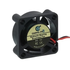 3D Printer 2510 Cooling Fan, 5V 9000RPM 25x25x10mm Hydraulic Bearing