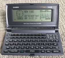 Casio Boss SF-6700SY 256KB PDA Business Organizer Scheduling System Tested