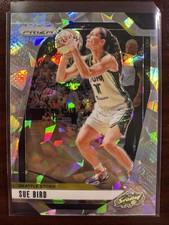 2024 Panini Prizm WNBA Cracked Ice #112 Sue Bird - Seattle Storm