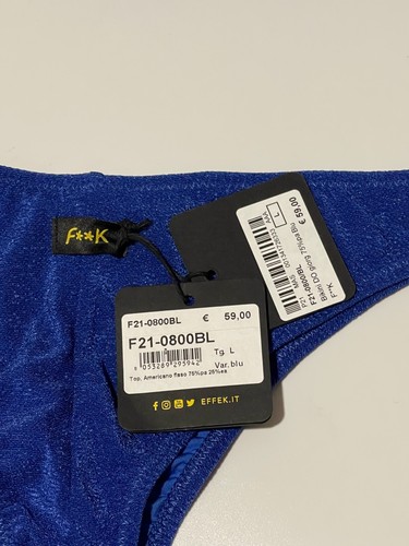 EFFEKT F**K Kostüm 2 zweiteilig blau amerikanisch Damen Meer Strand - Bild 6 von 10