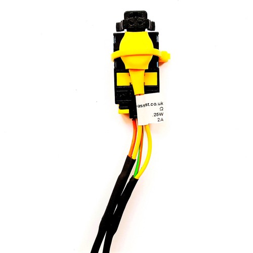 Volvo 2.7 Ohms SRS Airbag Fault Diagnostic Load Resistor 0.25 W 2 Amp Fused Kit - Picture 5 of 6