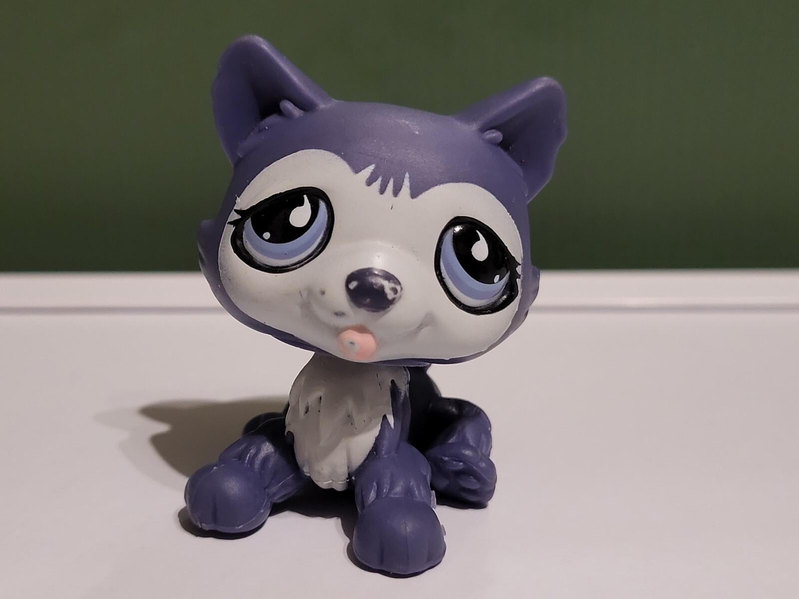 Figurine LPS #2342 Rhinocéros Original Hasbro - Littlest Pet Shop - Occasion Bon état