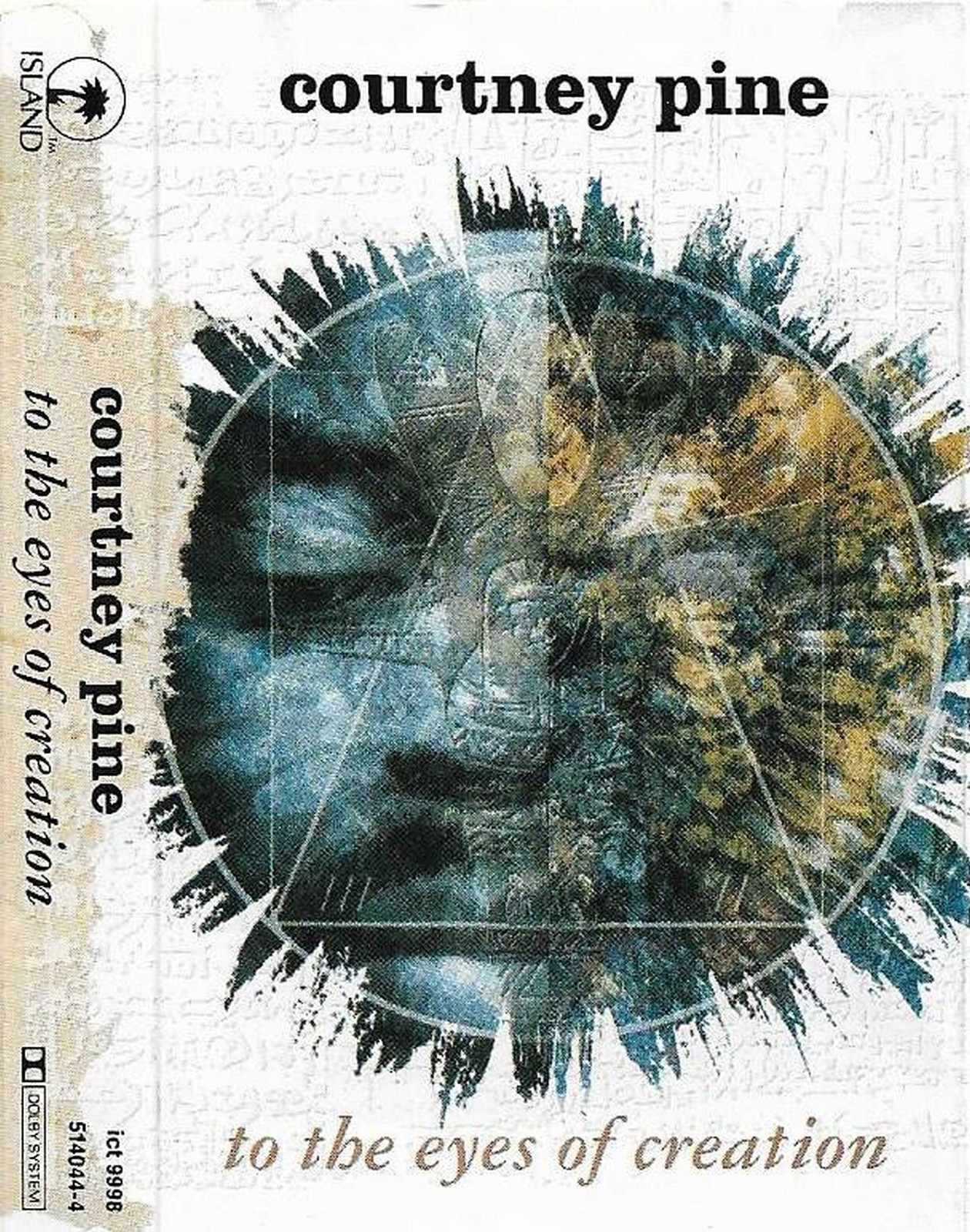 COURTNEY PINE TO THE EYES OF CREATION CASSETTE ALBUM JAZZ POST BOP FUSION