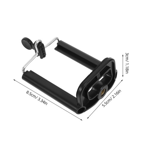 2 PCS Metal Phone Tripod Mount Camera Bracket Adapter U Shape - Zdjęcie 2 z 12