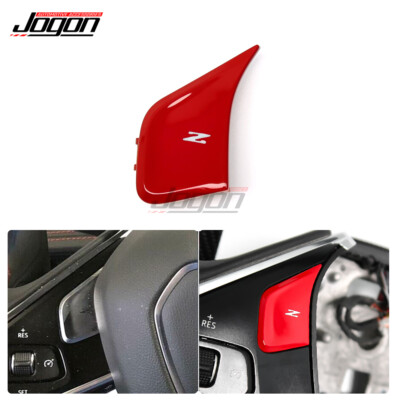Steering Wheel Z Button Cover Replace For Corvette C8 Stingray 2020 2021 2022