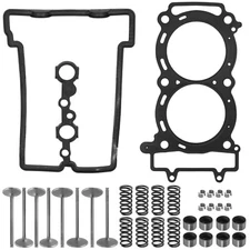 Cylinder Head Intake Exhaust Valve Kit for Polaris RZR 900 2014