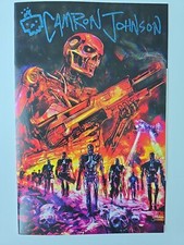 THE TERMINATOR # 1 NYCC VIRGIN EXCLUSIVE LTD 500 SIGNED CAM JOHNSON W COAS
