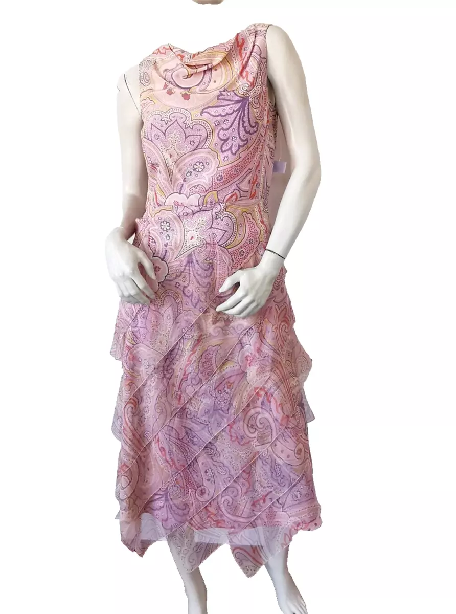 silk georgette dress max mara