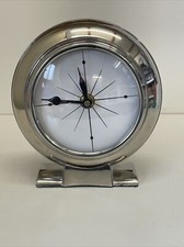 Unbranded Marine Style Quartz Mantle Clock - Offset Dial - Funky Design